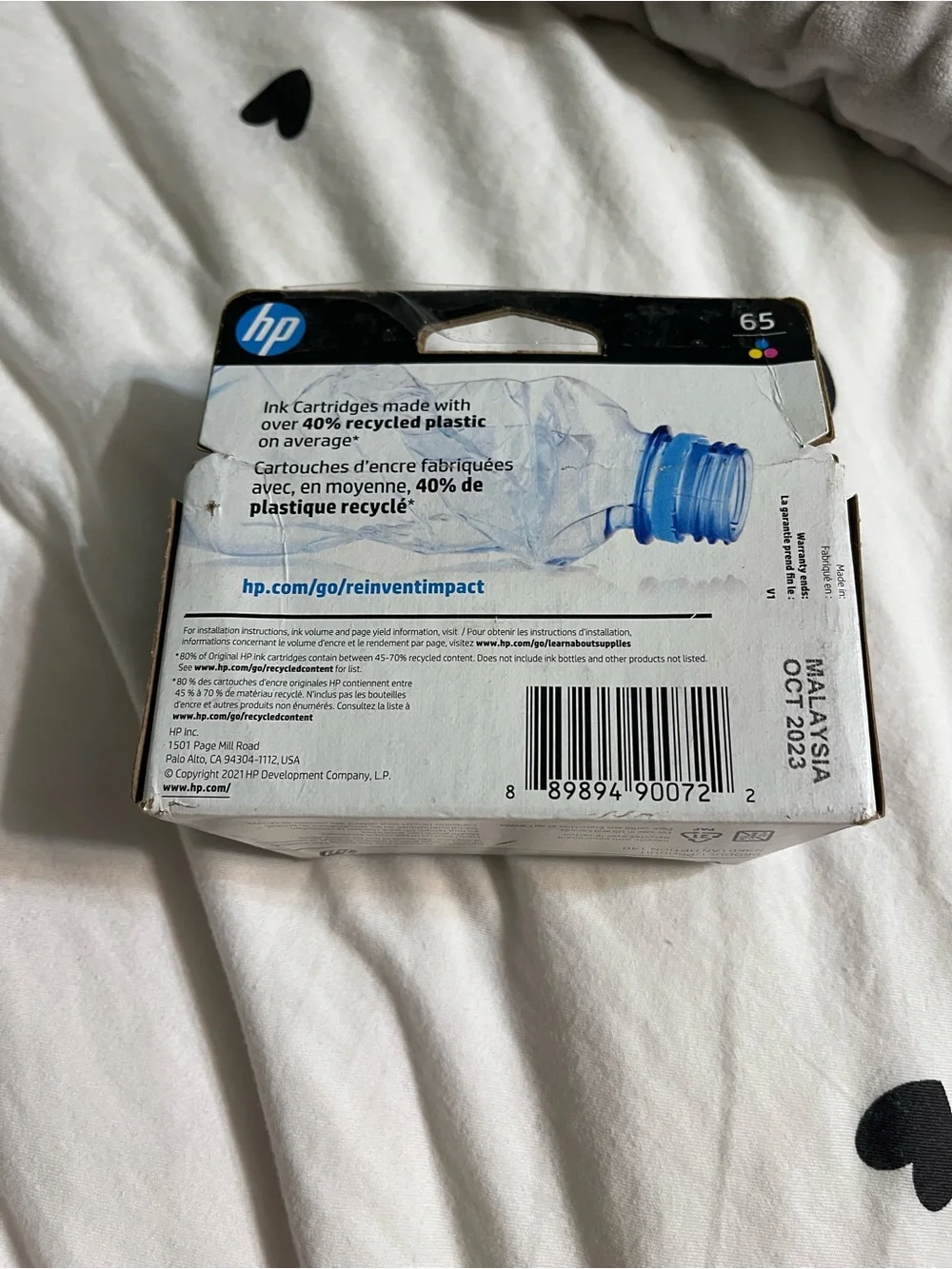 HP 65 Tri-Color BRAND-NEW UNOPENED FACTORY SEALED!